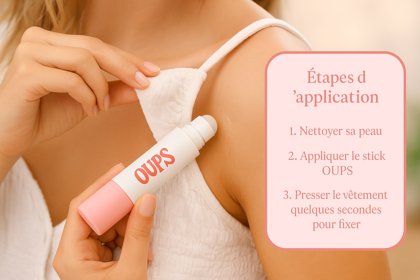 OUPS - Ton arme secrète contre les fringues rebelles.